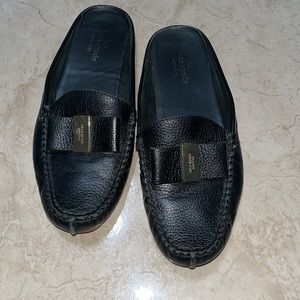 Kate spade black flats with bows size 7
